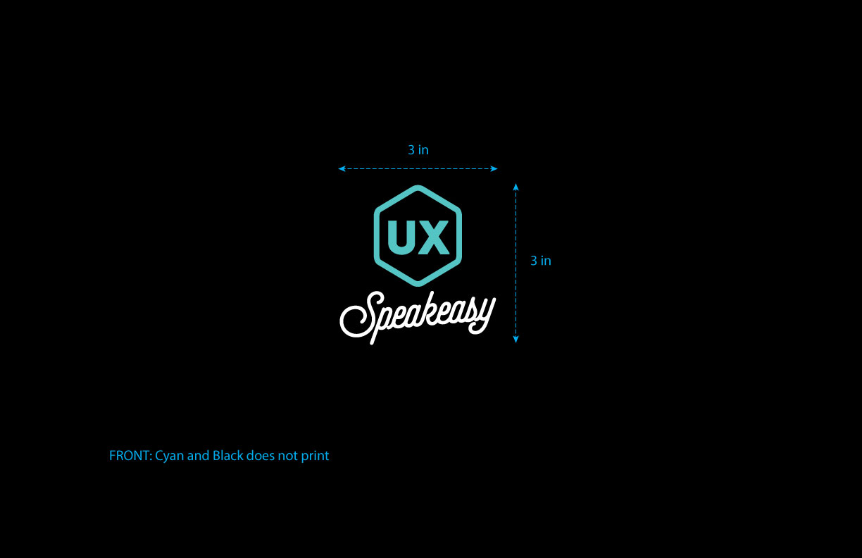 UX Speakeasy T-Shirt Front